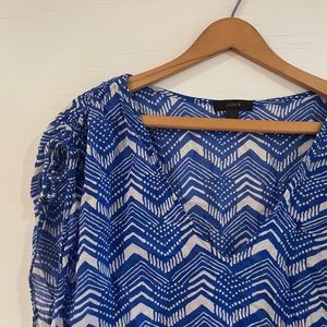 J. Crew gauzy tunic/coverup